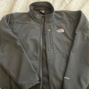 Large Black Northface full zip jacket